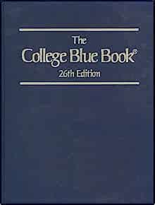 College Blue Book (College Blue Book (5v. W/CD)): Macmillan Publishing ...