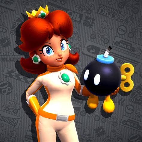 Mario Kart - Daisy by onmodel3d on DeviantArt