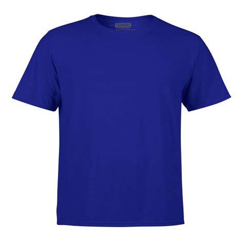 Half Sleeve Basic T-Shirts for Men (Royal Blue) - TromBae