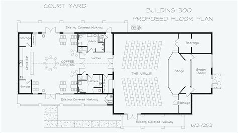 building 300_proposed floor plan - Central Christian Church