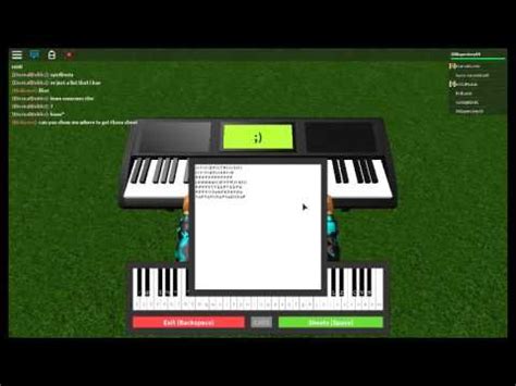 Roblox Piano Faded (Sheets)