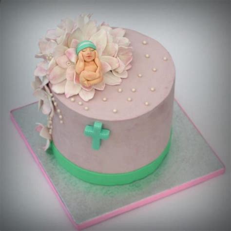 Baptism cake - Decorated Cake by TortLove by Aga - CakesDecor