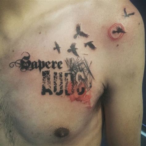 Sapere aude | Tatuagem, Tatoo