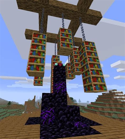 My enchanting table concept for fantasy builds. Fully functional Lvl 30 enchantments. : Minecraf ...