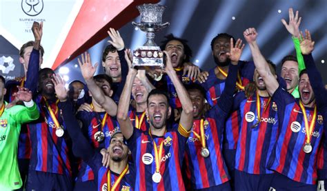 Barcelona campeón de la Supercopa de España 2023 - Sporteros