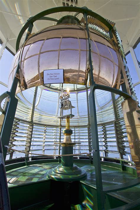 Lighthouse First Order Fresnel Lens Photograph by David Gn