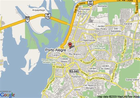 Porto Alegre Map