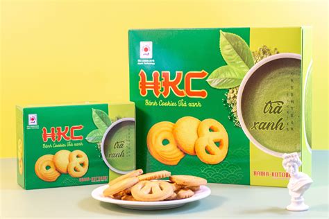 Bánh cookies HKC trà xanh 235g – HẢI HÀ – KOTOBUKI