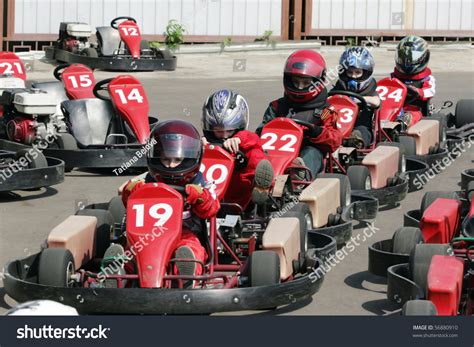 Start. Go-Kart Racing For Kids & Children. Stock Photo 56880910 : Shutterstock