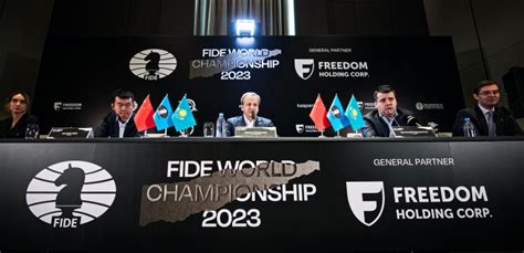 2023 World Chess Championship Match: Opening press conference