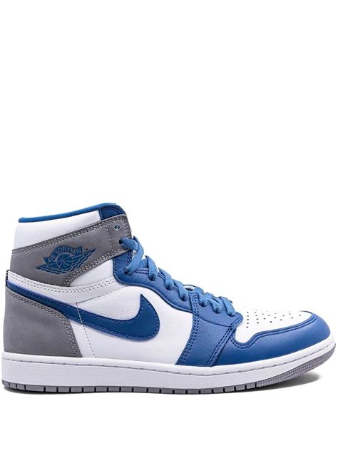 Jordan | Air Jordan 1 High OG "True Blue" Sneakers | Blue | FARFETCH HU