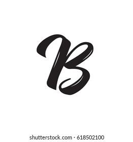 Calligraphy Lowercase Letter B