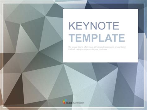 Free Keynote Template Design - Dark Backgrounds With Patterns|Slides