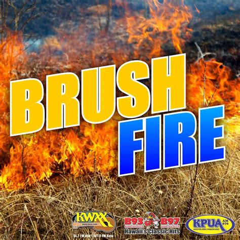 Kohala Brush Fire Update | KWXX - Hilo, HI