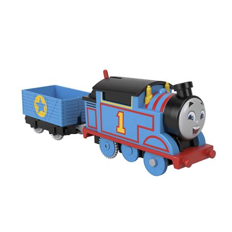 Buy Thomas & Friends Motorized Toy Train Thomas Battery-Powered Engine with Cargo for Preschool ...