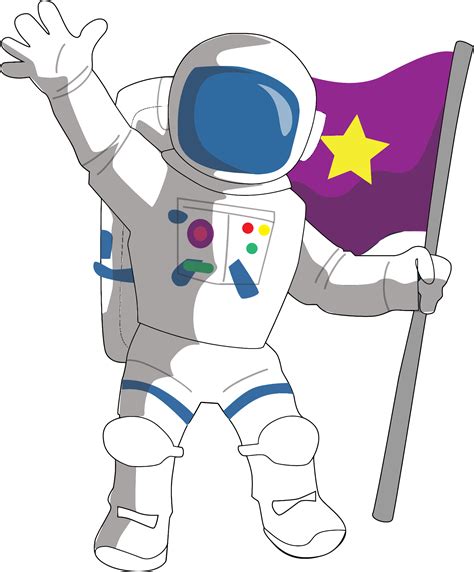 Astronaut Cartoon Png - PNG Image Collection