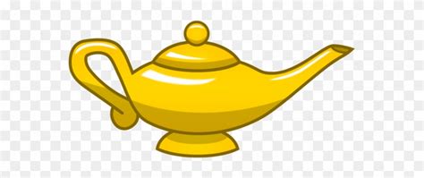 Genie Lamp With Smoke Clipart Free