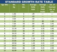 pig feeding/growth chart - Homesteading Today | Farmyard | Pig breeds ...