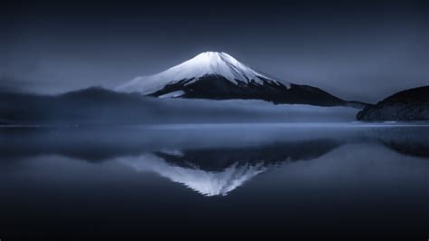 3840x2160 Resolution Mount Fuji Reflection 4K Wallpaper - Wallpapers Den