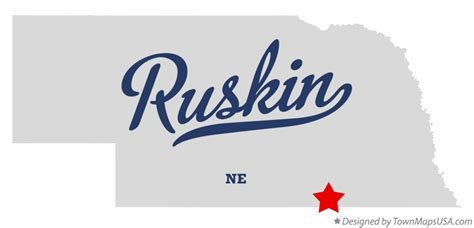 Map of Ruskin, NE, Nebraska