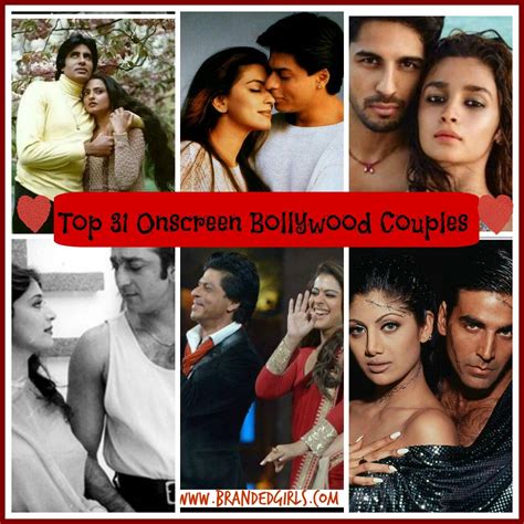 31 Cutest Bollywood Couples On screen Pictures