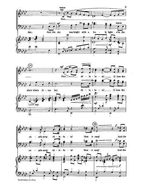 Birthday of a King (SATB ) by NEIDLINGER / K | J.W. Pepper Sheet Music