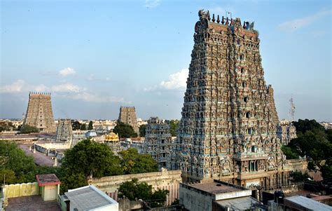 Meenakshi Temple Top View