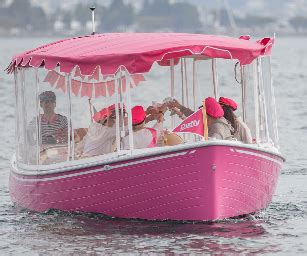 Pink Party Boat