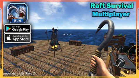 Raft Survival Multiplayer Gameplay (Android, iOS) - YouTube