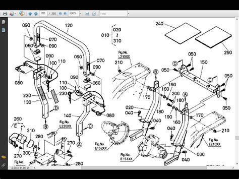 Buy KUBOTA MX5100 & LA844 LOADER PARTS MANUALs -400pg for Tractor Service & Repair in San ...