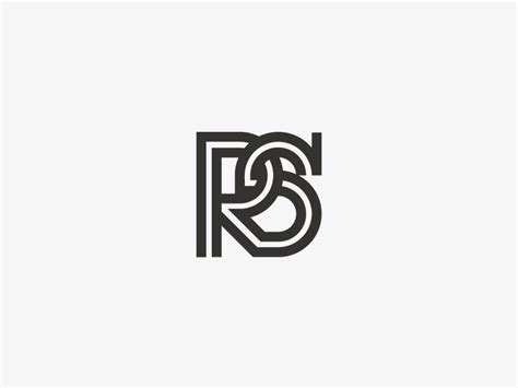 RS | Logo design inspiration, Letter logo, Initials logo