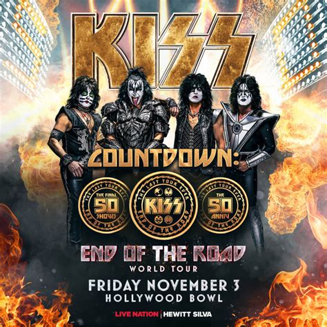 KISS in Los Angeles at Hollywood Bowl