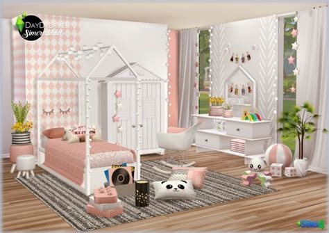 DAYDREAMER bedroom for kids - SIMcredible! Designs Sims 4