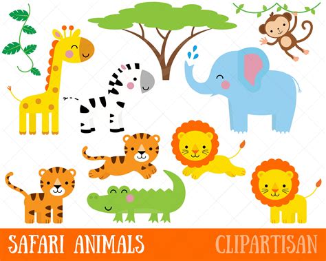 Printable Safari Animals - Printable Word Searches