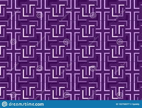 Letter L Pattern in Different Purple Colored Shades Stock Illustration - Illustration of digital ...