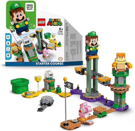 It's official! Luigi's getting his own LEGO Super Mario Starter Course ...