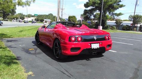 great looking 2000 ferrari 360 spider convertible REPLICA for sale