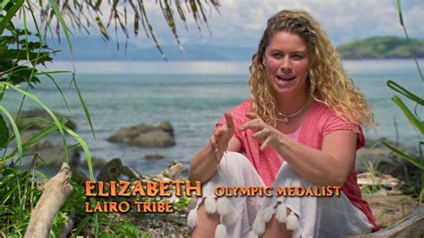 Survivor contestant Elizabeth Beisel