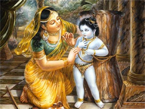 Damodar Leela - Yashoda tying Krishna | Deuses indianos, Divindades hindus, Divindades