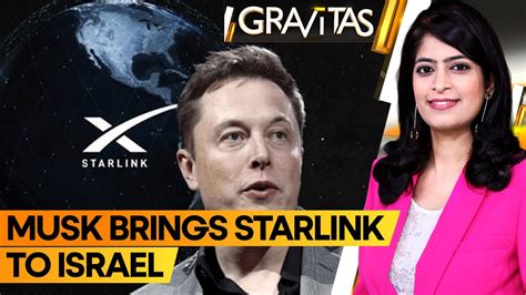 Gravitas: Elon Musk visits Israel | Starlink deal confirmed - ehkou.com