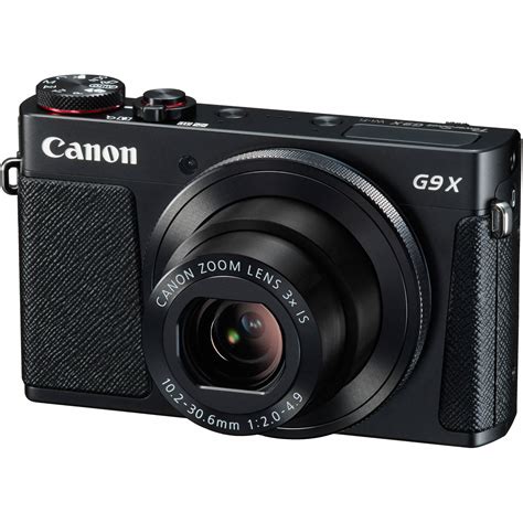 Canon PowerShot G9 X Digital Camera (Black) 0511C001 B&H Photo