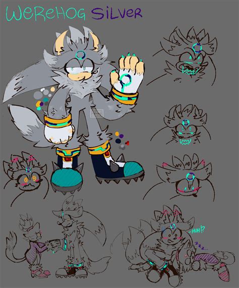 Werehog Silver by EloahOliveira on DeviantArt