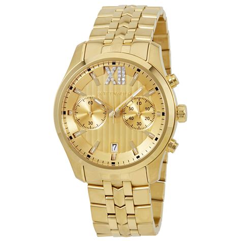 Wittnauer Chronograph Gold Dial Men's Watch WN3065 - Wittnauer - Watches - Jomashop