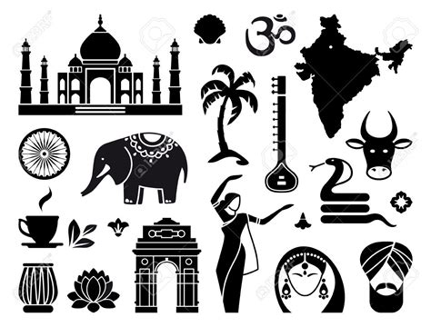 indian famous people silhouette - Google Search | Indian illustration, India images, Mandala ...