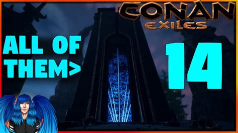 DOING ALL 14 VAULTS IN ONE NIGHT- ISLE OF SIPTAH | Conan Exiles | - YouTube