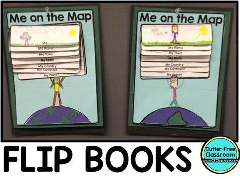 Me on the Map Activities and Printables | Clutter-Free Classroom