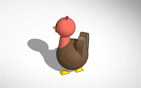 3D design Turkey~Adopt me pet - Tinkercad