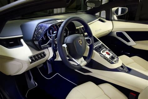 Lamborghini Aventador Roadster Interior - Ad Personam personalization ...