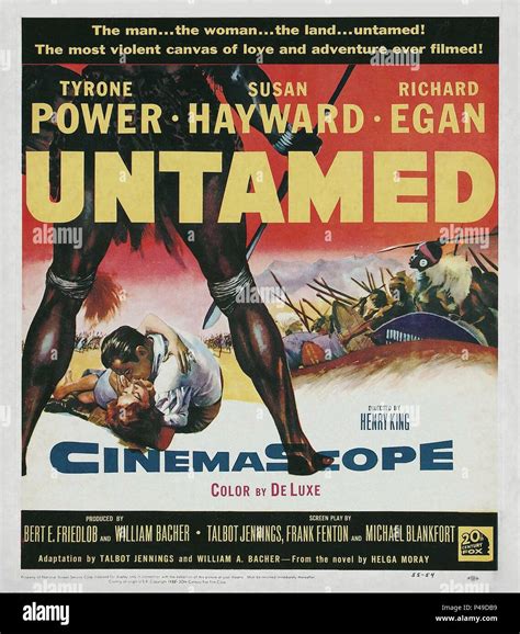 Original Film Title: UNTAMED. English Title: UNTAMED. Film Director: HENRY KING. Year: 1955 ...