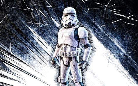 Imperial Stormtrooper, grunge art, Fortnite Battle Royale, Fortnite ...